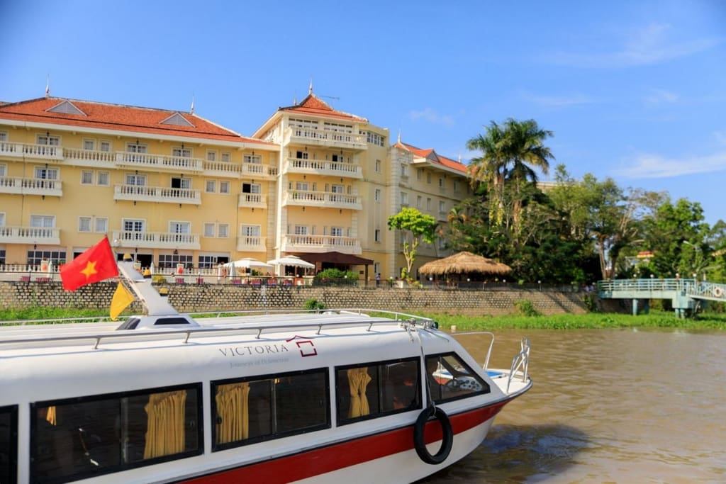 Rejser til Vietnam - Victoria Chau Doc Hotel