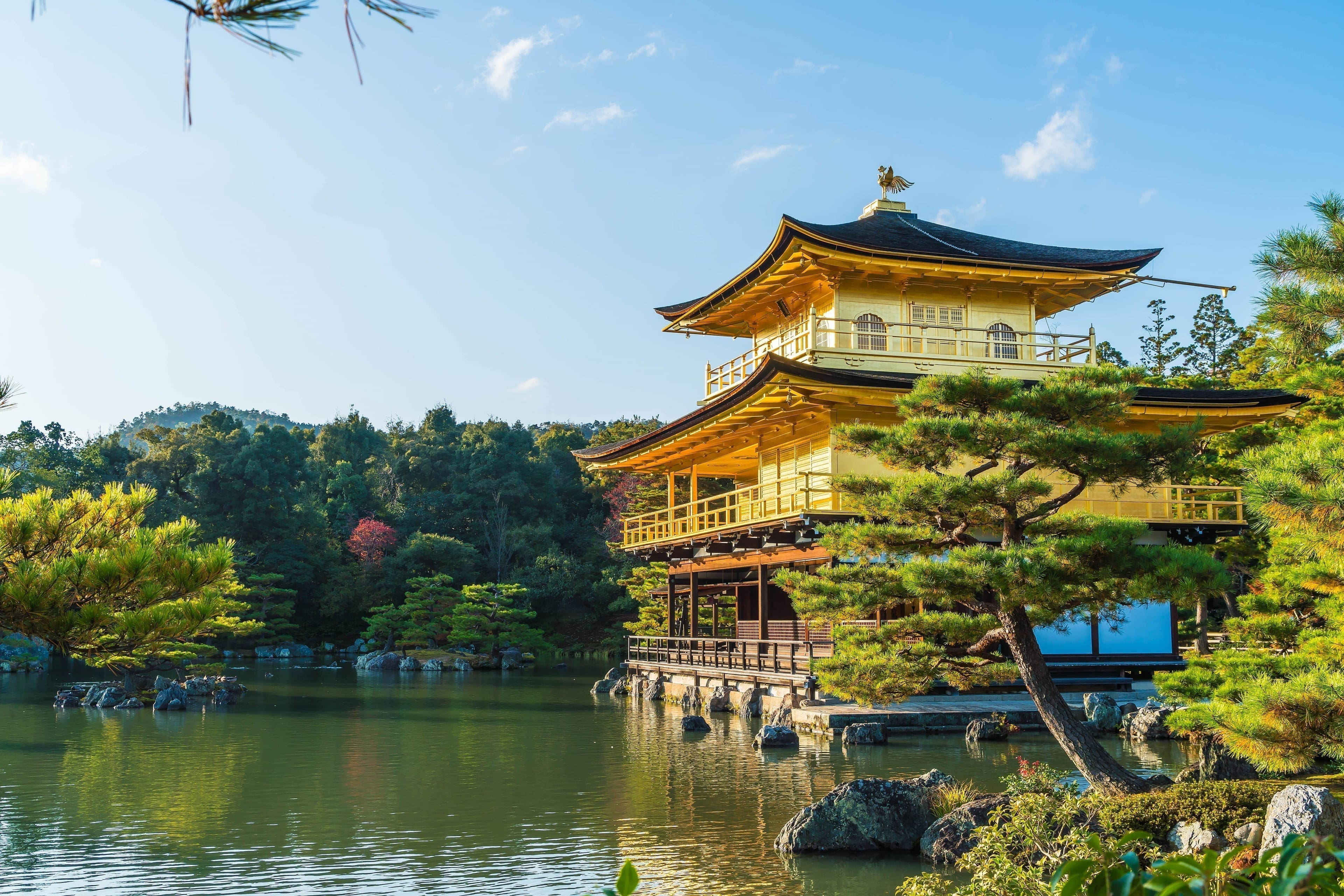 Den gyldne pavillon i Kyoto