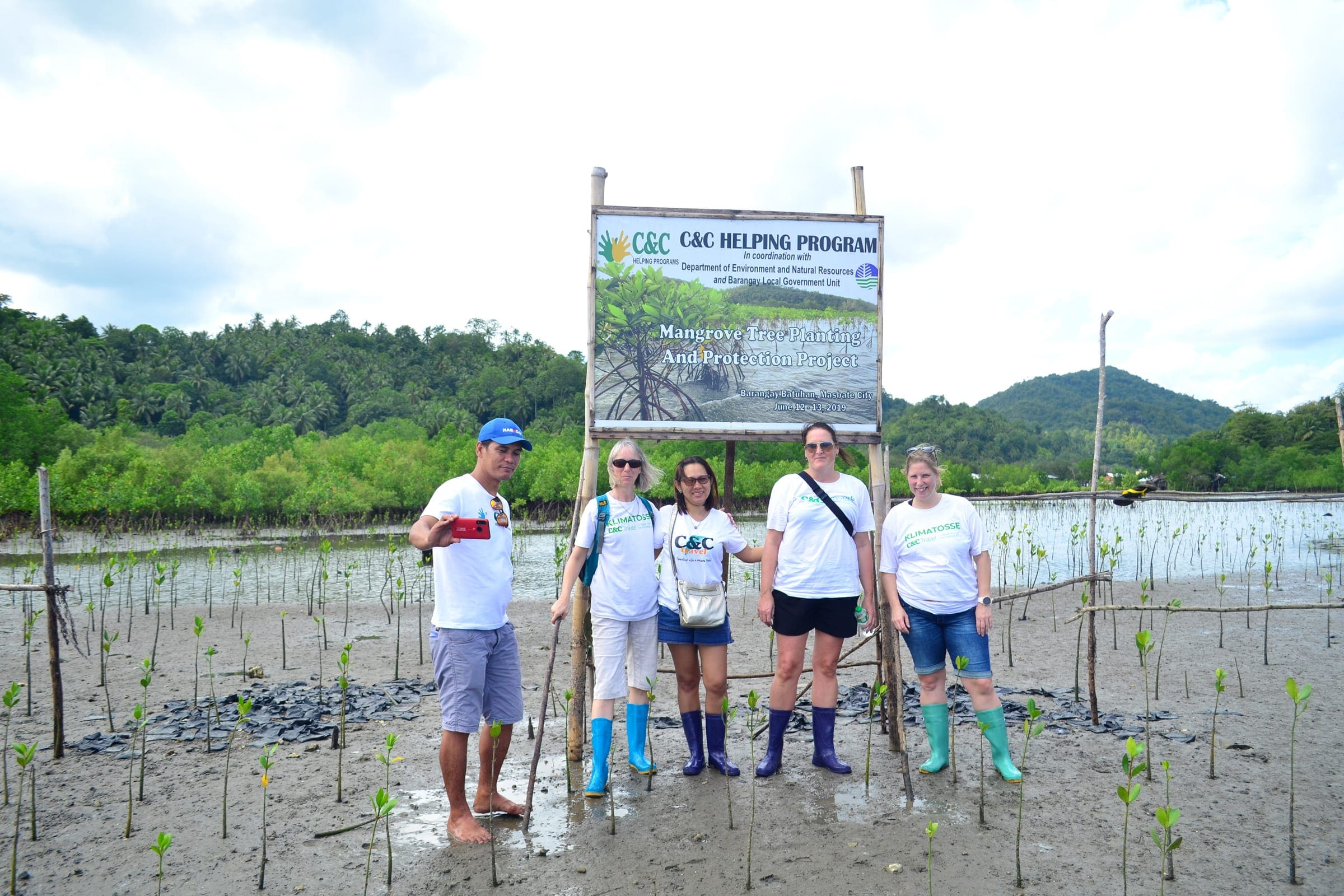 Mangroveprojekt i Filippinerne