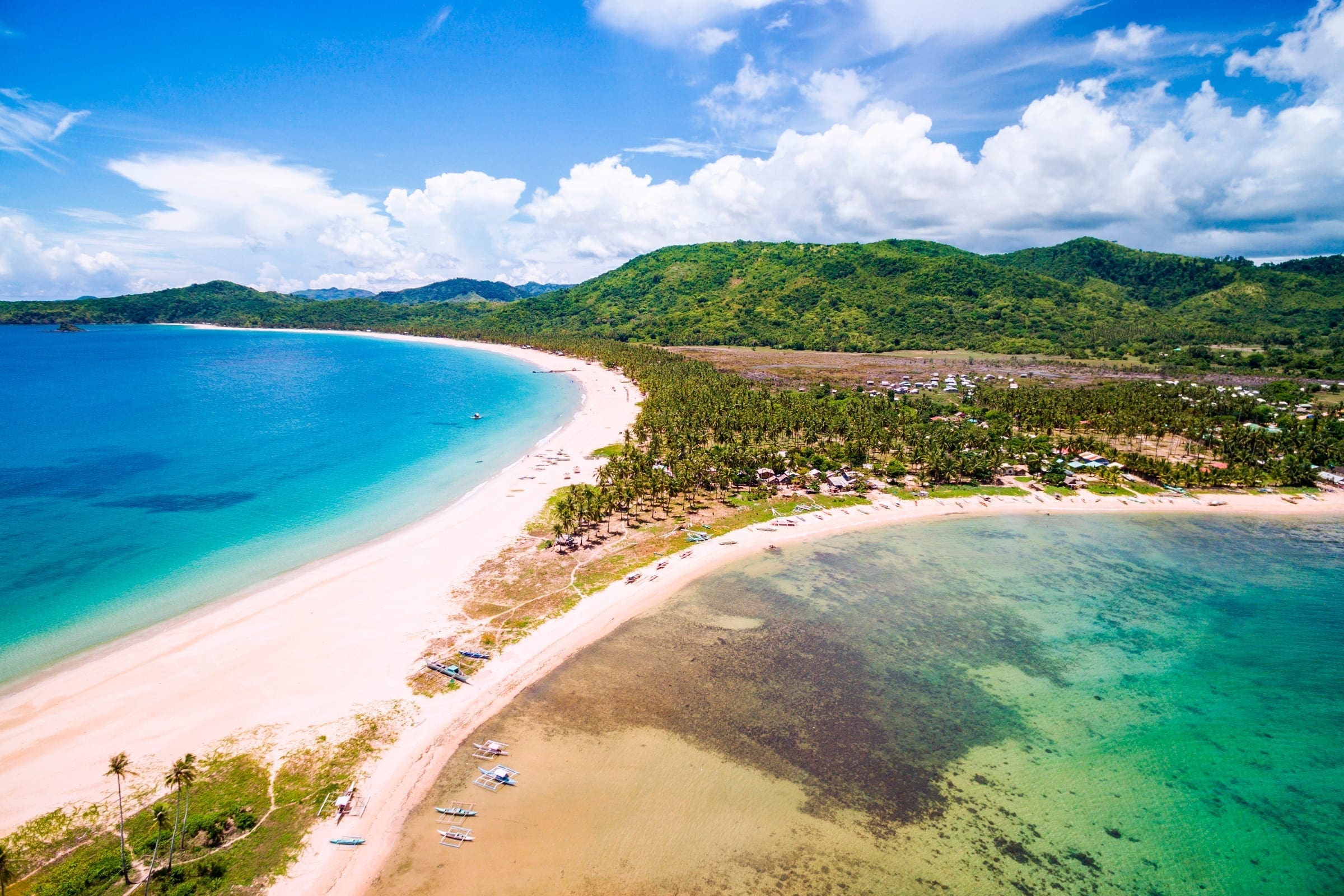 Rejser til Filippinerne - Nacpan Beach