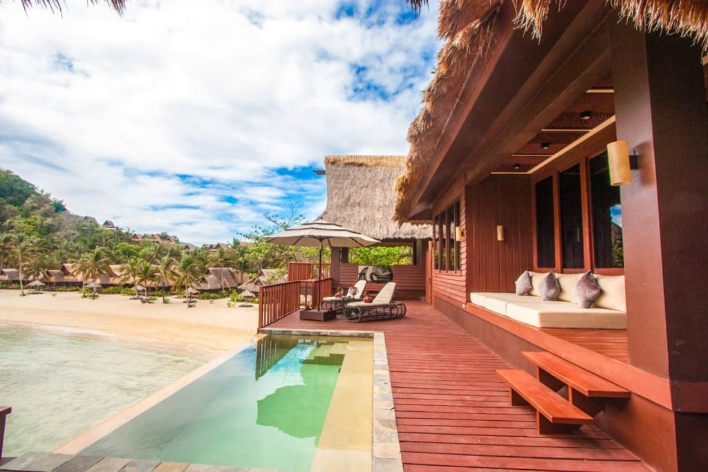 Infinitypool Rejser til Filippinerne - Rejser til El Nido - Cauayan Boutique private island