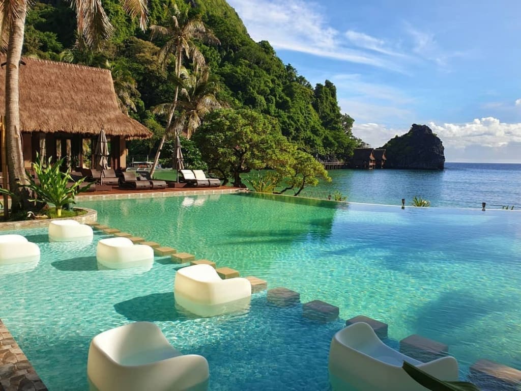 Infinitypool Rejser til Filippinerne - Rejser til El Nido - Cauayan Boutique private island