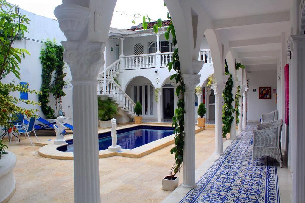 Rejser til Colombia - Cartagena - Casa Mara Hotel