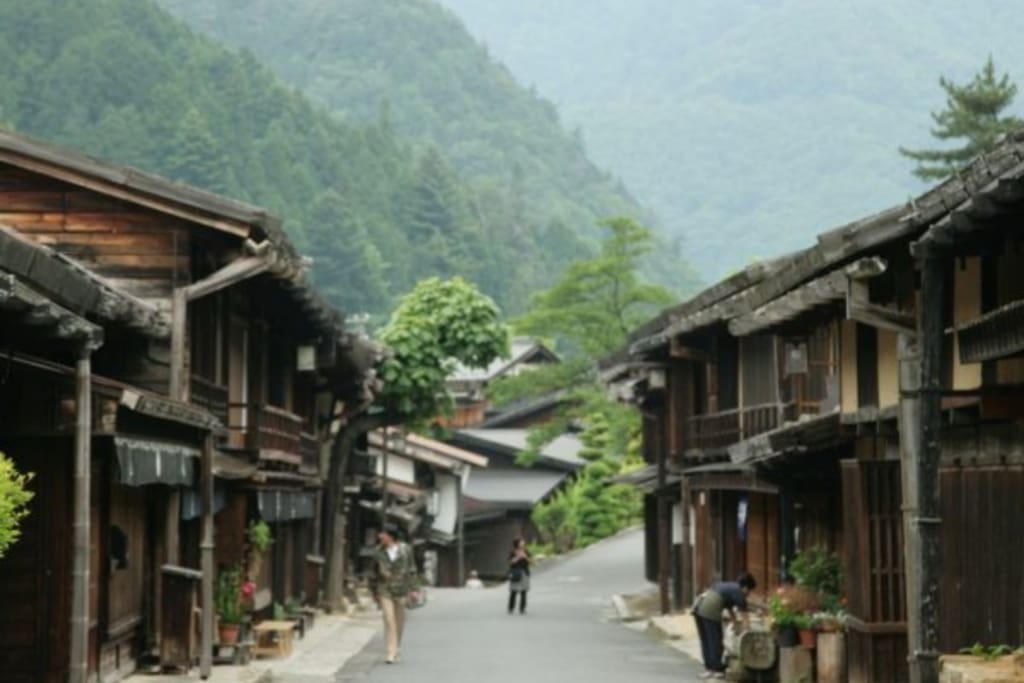 Bo på Magome Chaya Rejser til Japan - Rejser til Magome - Magome Chaya