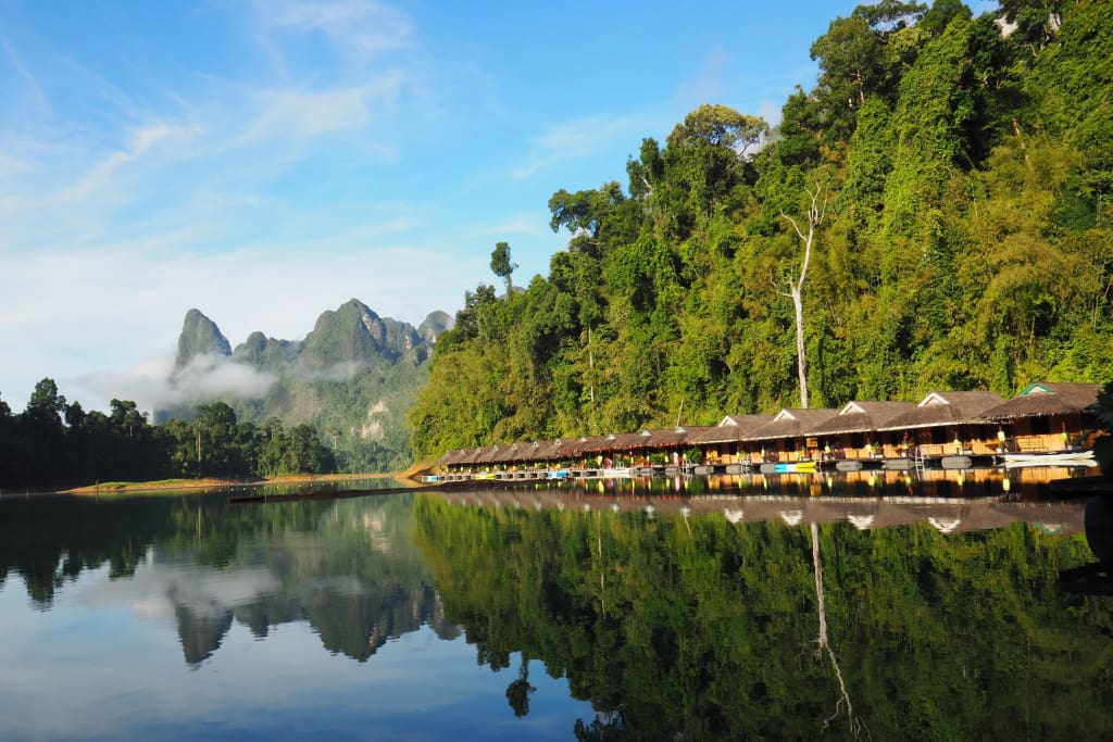 Rejser til Thailand - Khao Sok - Cheow Lan Lake Raft House