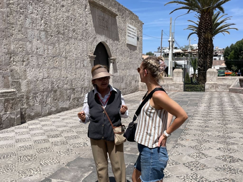 Inspirerende guide på hele turen Rejser til Peru - Rejser til Arequipa - Byrundtur og besøg i Santa Catalina klosteret
