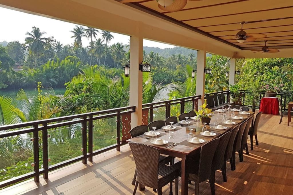 Hotellets restaurant Rejser til Filippinerne - Rejser til Bohol - Loboc River Resort