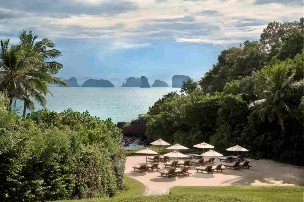 Slap af ved stranden Rejser til Thailand - Rejser til Koh Yao Noi - Six Senses Yao Noi