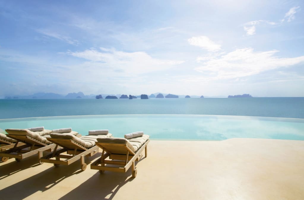 Hotellets pool Rejser til Thailand - Rejser til Koh Yao Noi - Six Senses Yao Noi
