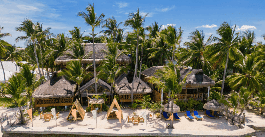 Resortet Rejser til Filippinerne - Rejser til Bantayan - The Coral Blue Oriental Beach Villas & Beach