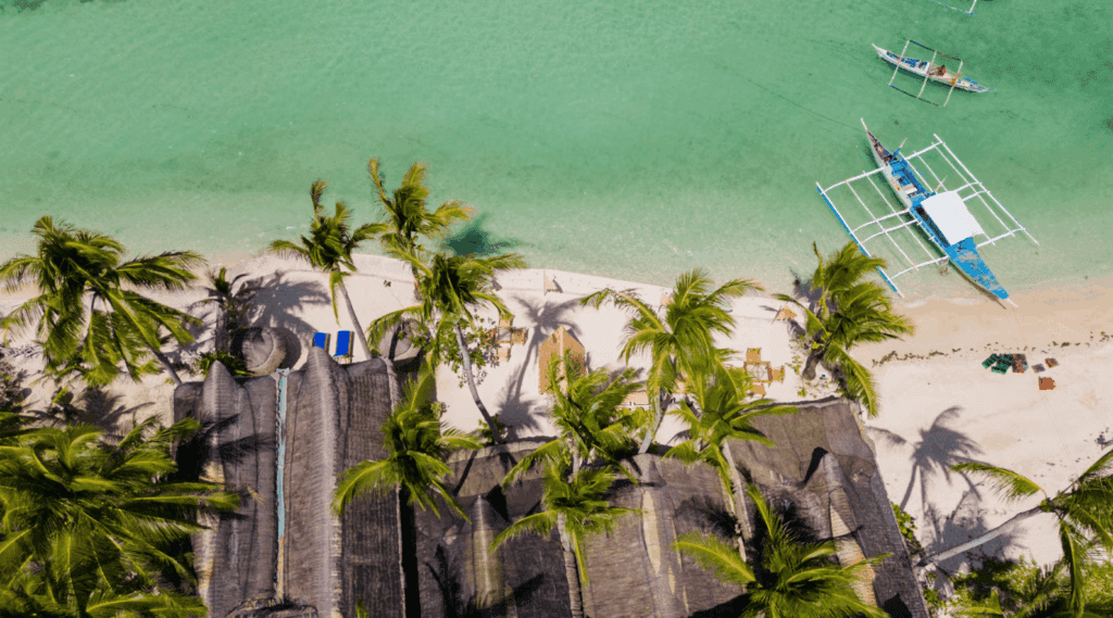 Stranden Rejser til Filippinerne - Rejser til Bantayan - The Coral Blue Oriental Beach Villas & Beach