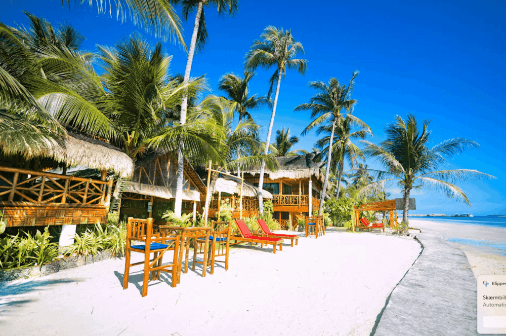 Strandbaren Rejser til Filippinerne - Rejser til Bantayan - The Coral Blue Oriental Beach Villas & Beach