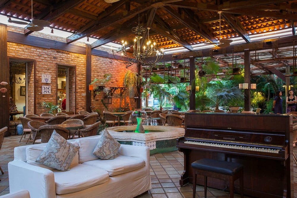 Hotellets restaurant Rejser til Brasilien - Rejser til Lençóis (Chapada Diamantina) - Hotel de Lençóis