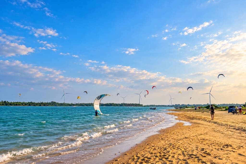 Kitesurfing Rejser til Sri Lanka - Blue Whale Beach Boutique Resort - Kalpitiya