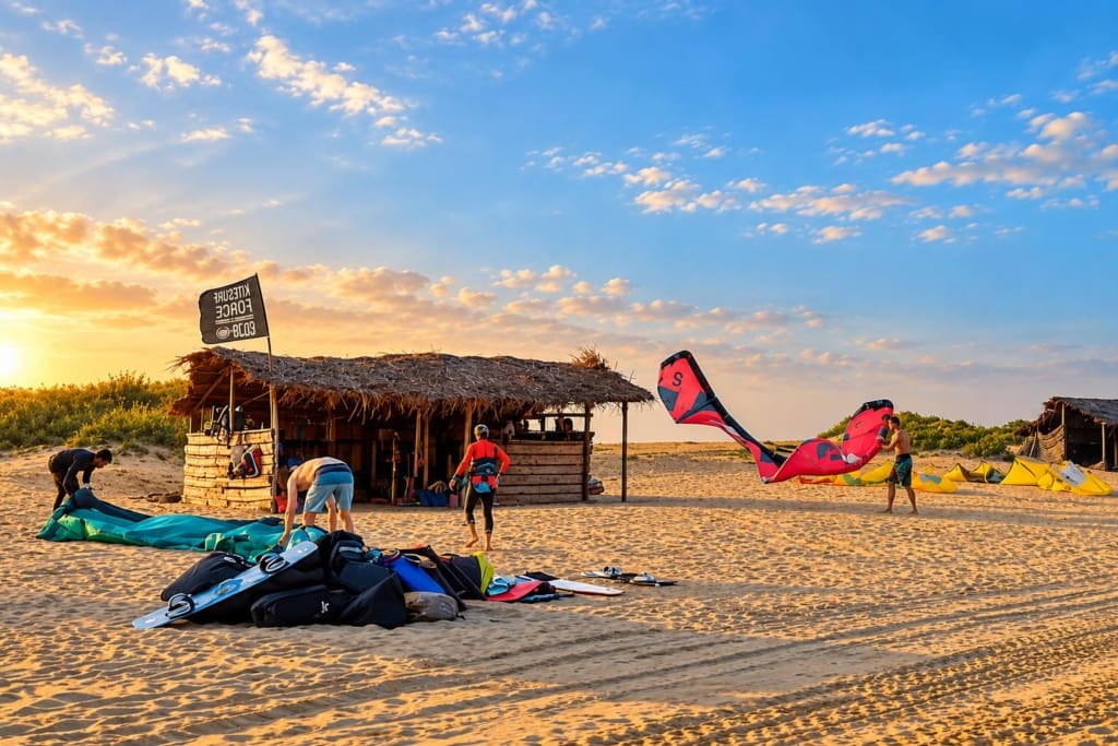 Kitesurfing Rejser til Sri Lanka - Blue Whale Beach Boutique Resort - Kalpitiya