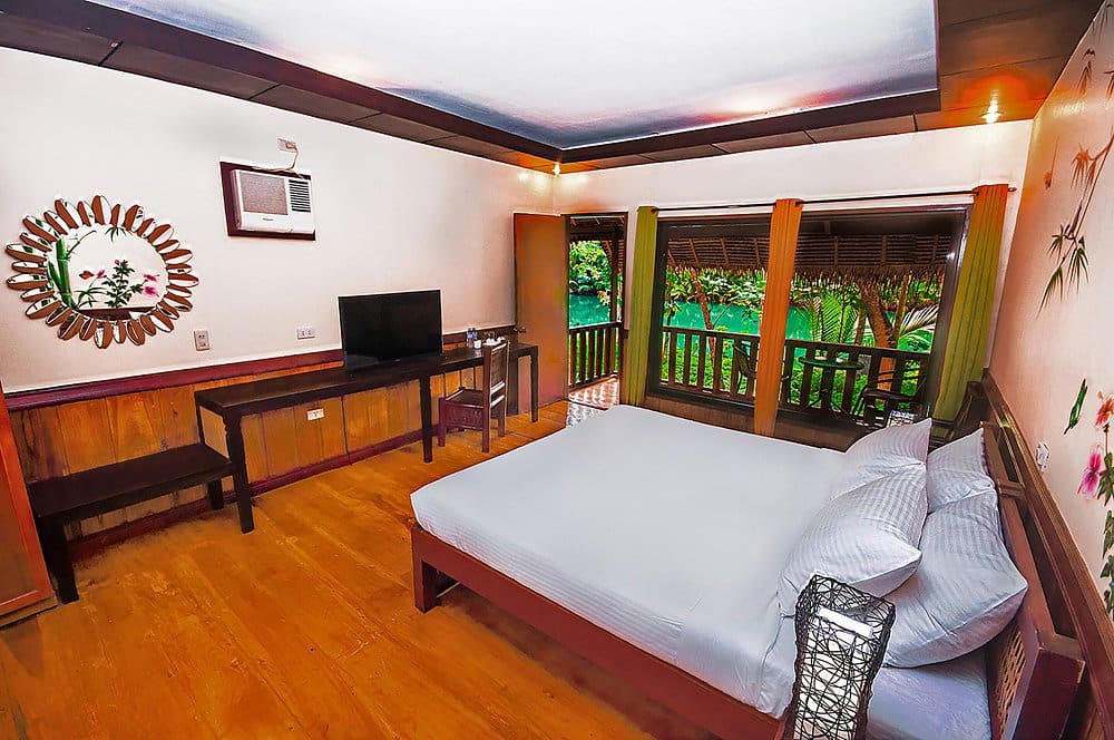 Værelse på hotellet Rejser til Filippinerne - Rejser til Bohol - Loboc River Resort