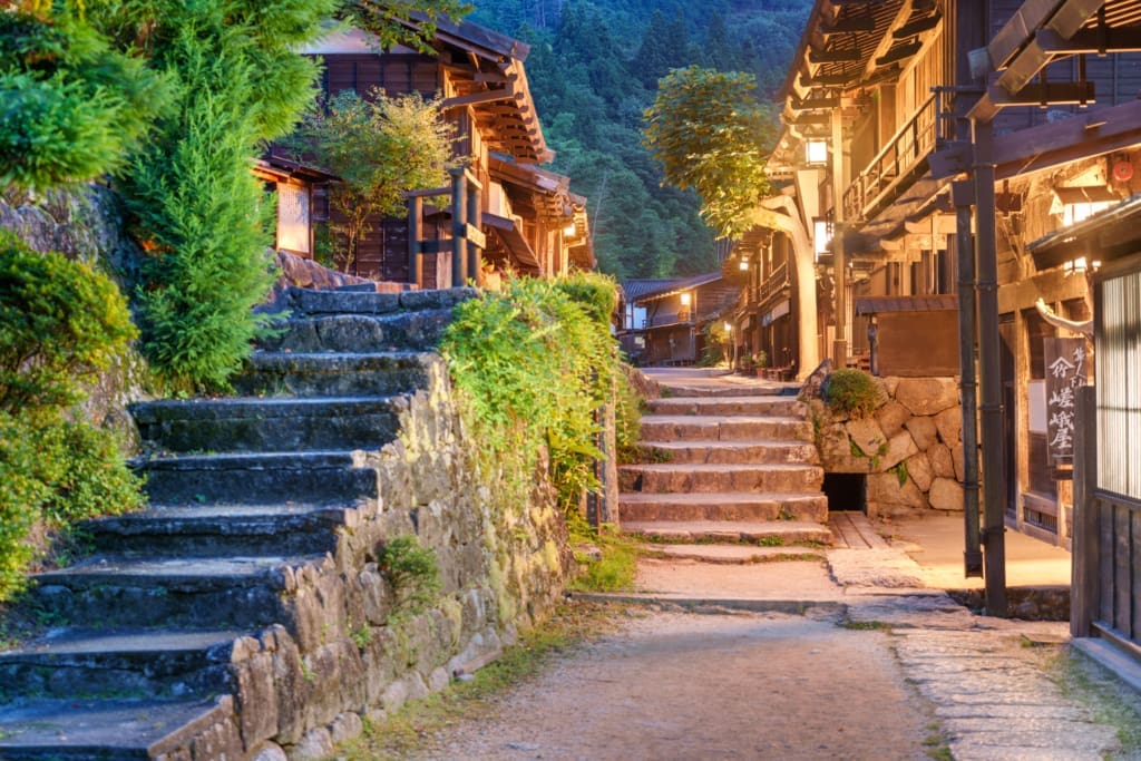 Tsumago Rejser til Japan - Rejser til Magome - Oplevelser i Japan