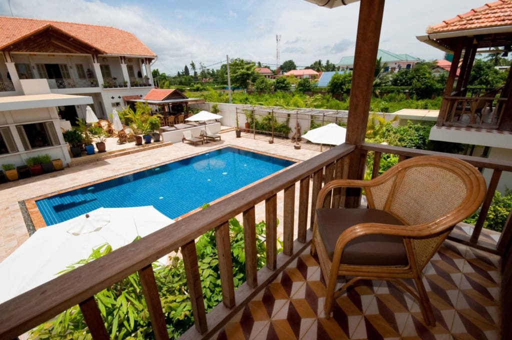 Rejser til Cambodia - Rejser til Battambang - Bambu Hotel