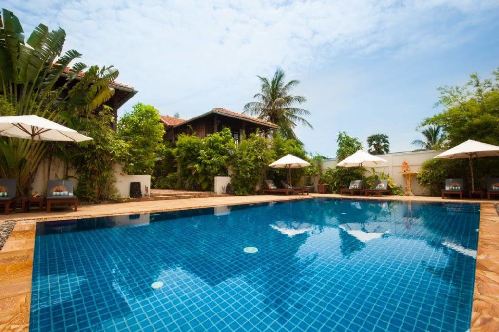 Rejser til Cambodia - Rejser til Battambang - Bambu Hotel