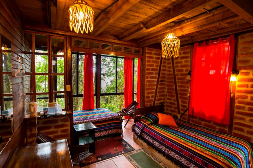 Et ar værelserne Rejser til Ecuador - Rejser til Mindo - Bellavista Cloud Forest Lodge