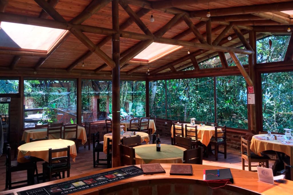 Restaurant Rejser til Ecuador - Rejser til Mindo - Bellavista Cloud Forest Lodge
