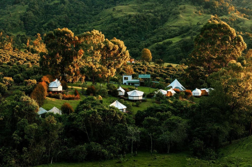 Rejser til Colombia - Lumbre Glamping - Cocora Valley