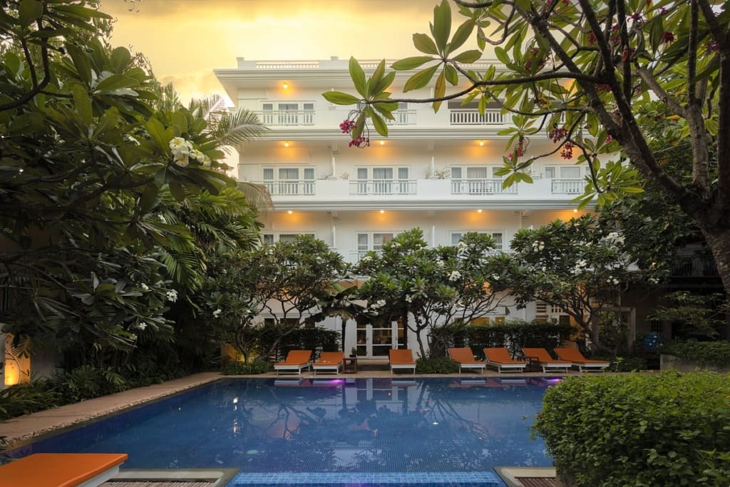Rejser til Cambodia - Siem Reap - Amber Angkor Villa Hotel & Spa