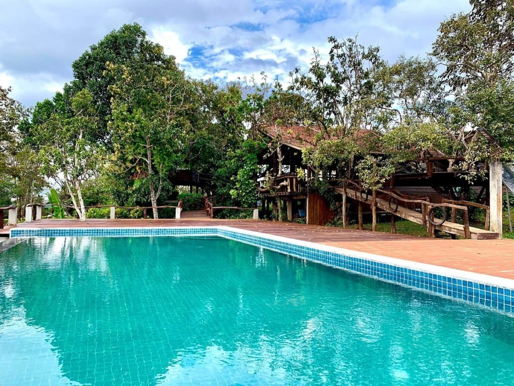 Rejser til Cambodia - Rejser til Mondulkiri - Nature Lodge Resort