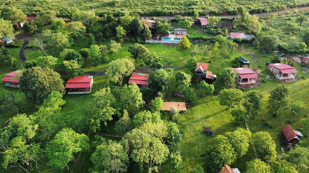 Rejser til Cambodia - Rejser til Mondulkiri - Nature Lodge Resort