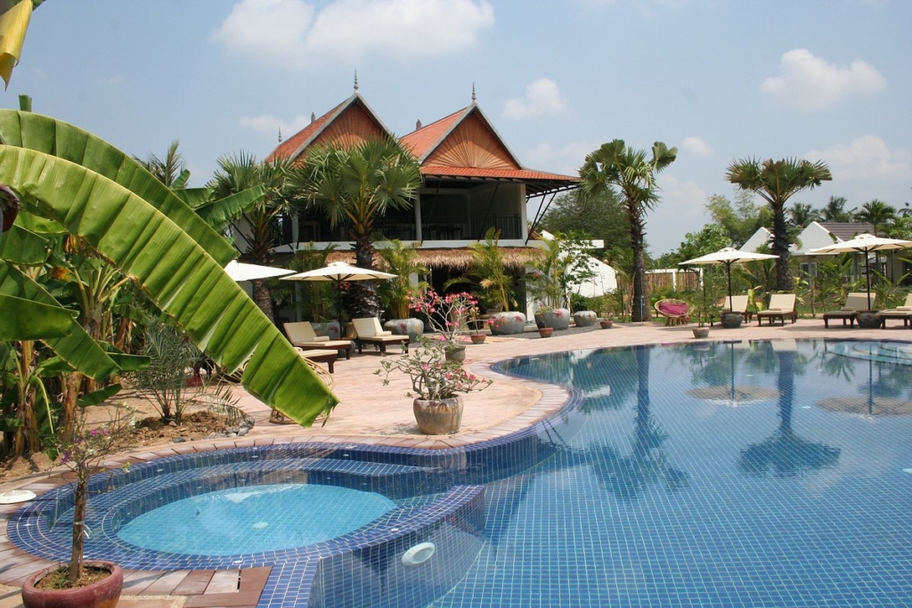 Rejser til Cambodia - Rejser til Battambang - Battambang Resort