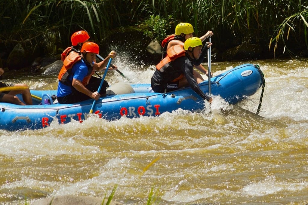 Oplevelser i Costa Rica - Oplevelser i San Jose - Riverrafting på Pacuare-floden