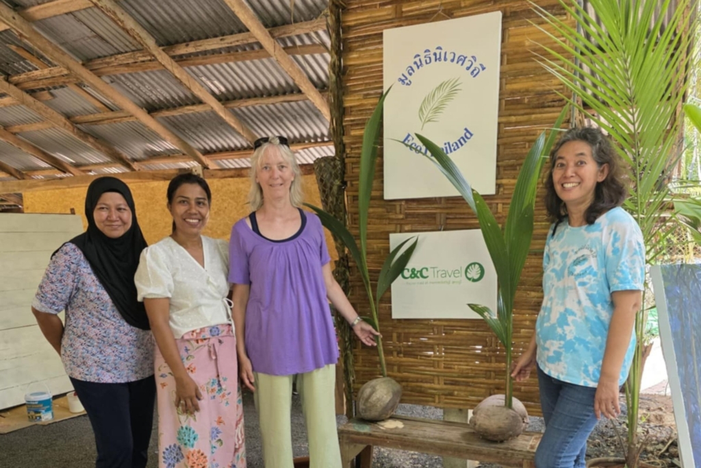 Rejser til Thailand - Rejser til Koh Phangan - Besøg på økologisk gård