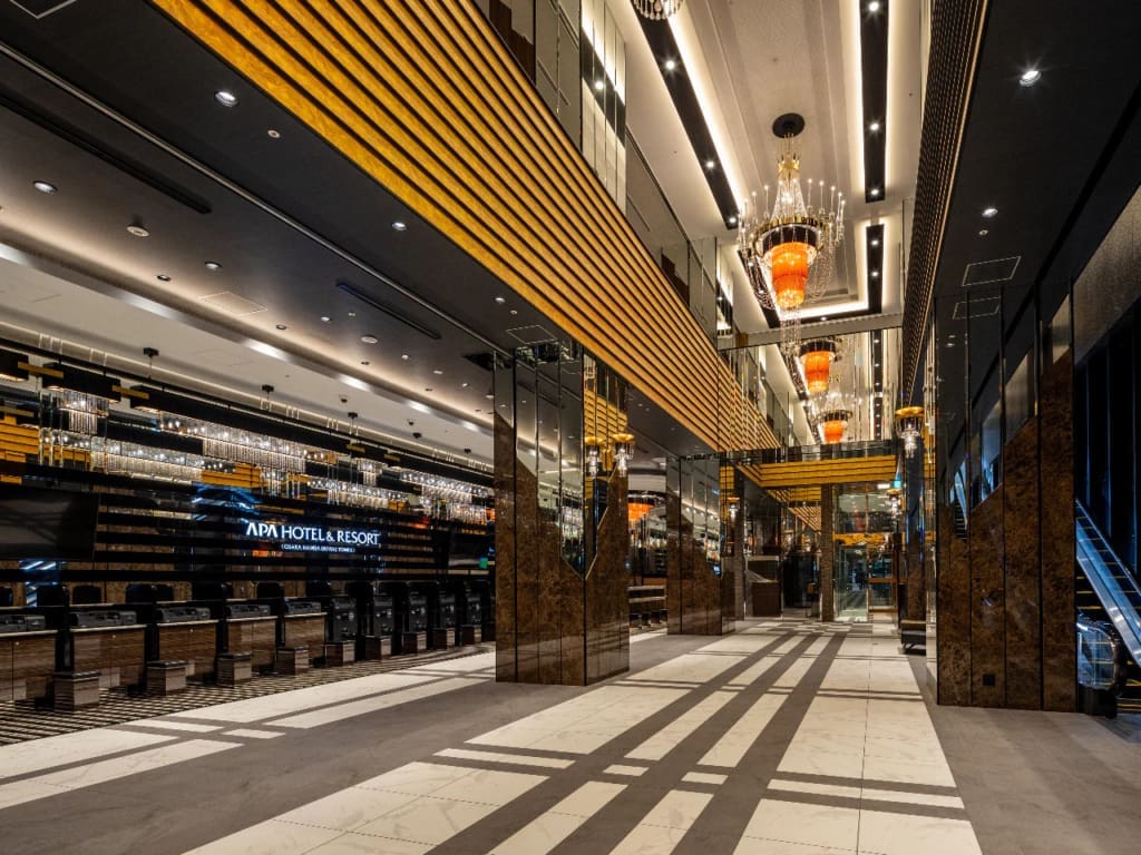 Rejser til Japan - Rejser til Osaka - APA Hotel & Resort Osaka Namba Ekimae Tower