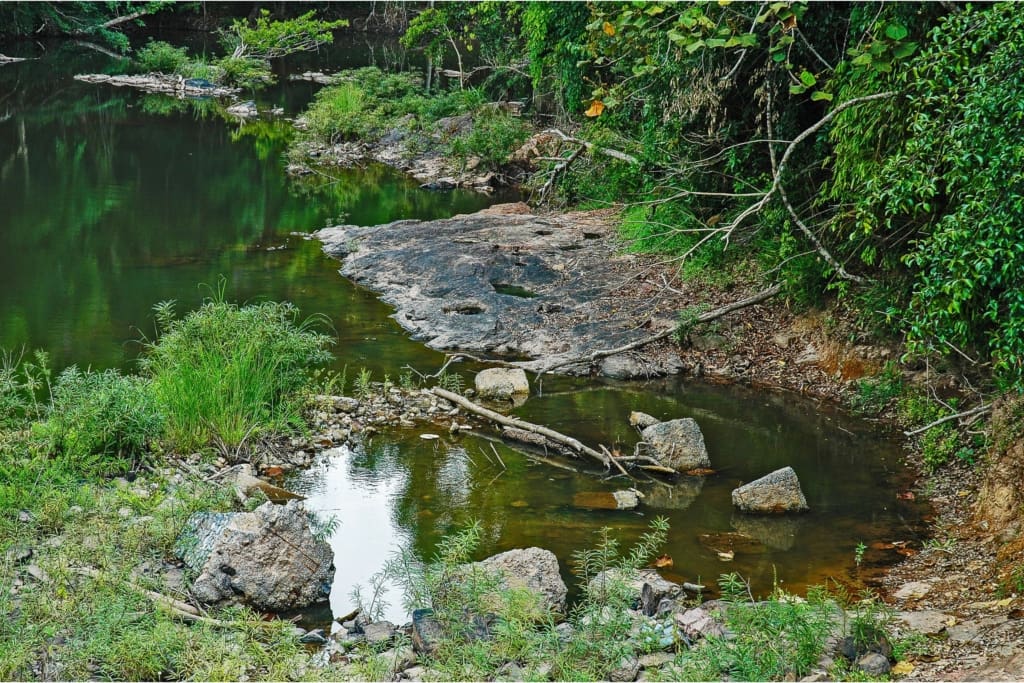 Oplevelser i Thailand - Khao Yai - lille, hyggelig sø i Khao Yai National Park