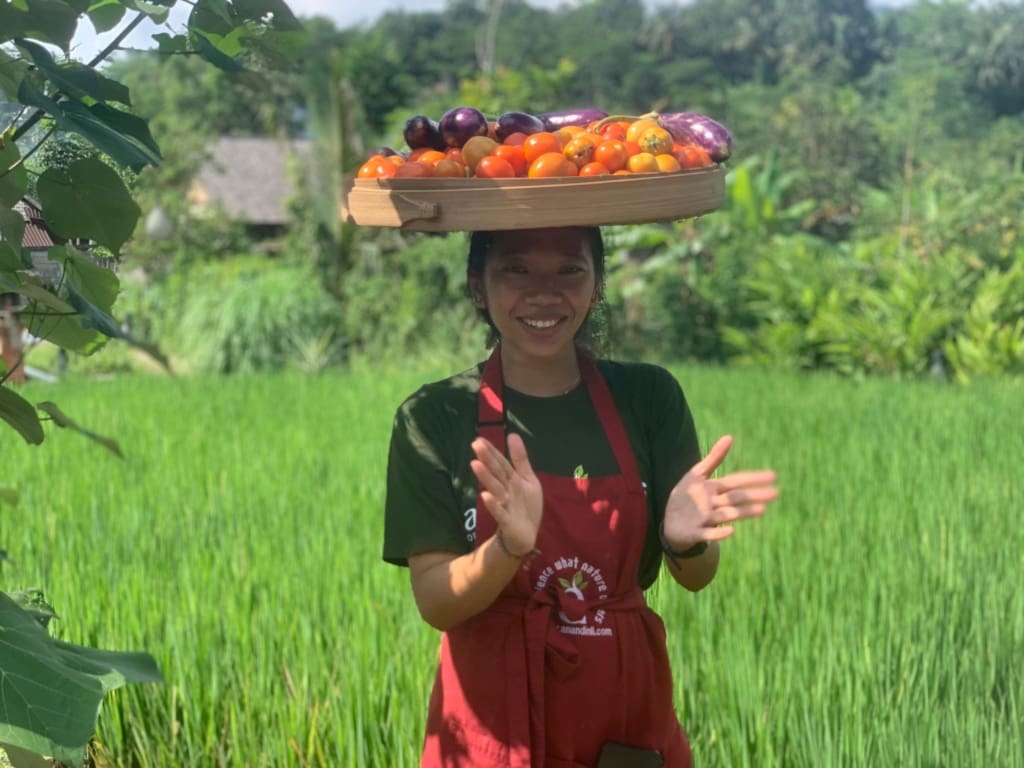 Rejser til Bali - Rejser til Sidemen - Vegansk madlavningskursus