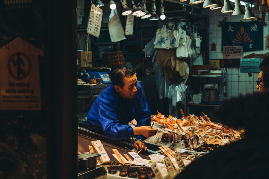 Oplevelser i Japan - Kyoto - Nishiki Market