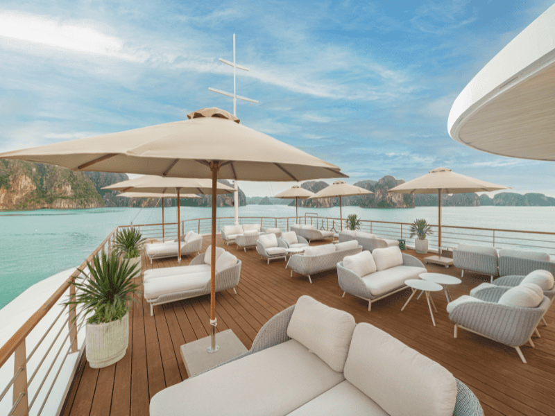 Bhaya Soul – båd i Halong Bay – Rejser til Vietnam med C&C Travel Bhaya Soul - båd i Halong Bay - Rejser til Vietnam med C&C Travel