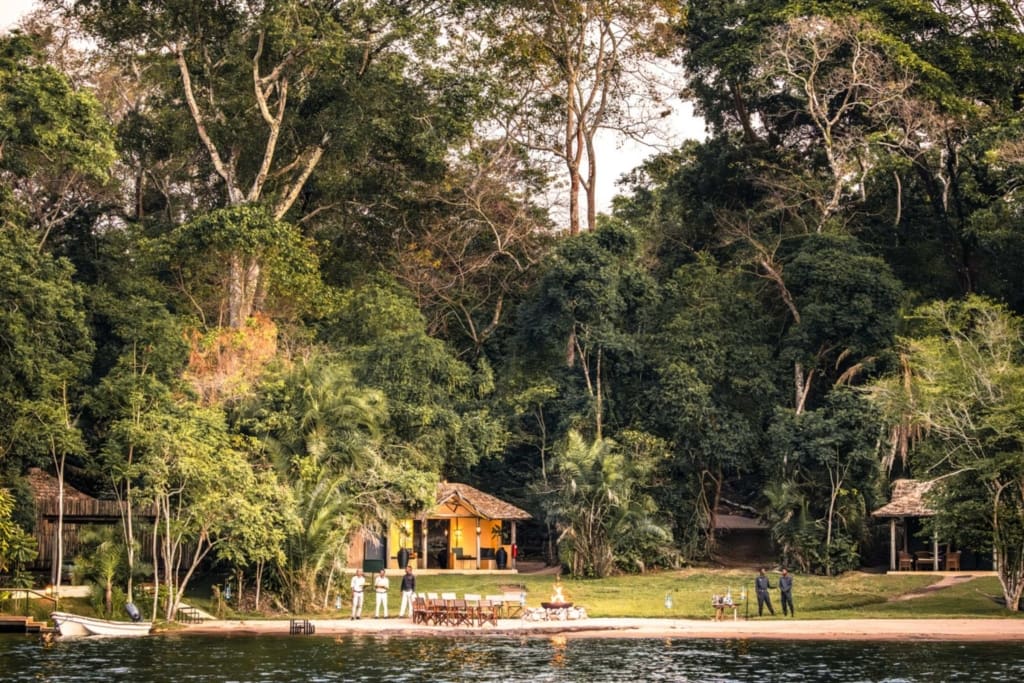 Rejser til Tanzania - Rejser til Rubondo Island - Bo på Rubondo Island Camp