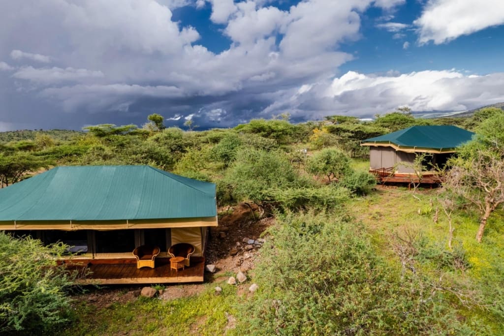 Bo på Embalakai Camps i Tanzania - Rejser til Tanzania - Rejser til Ngorongoro