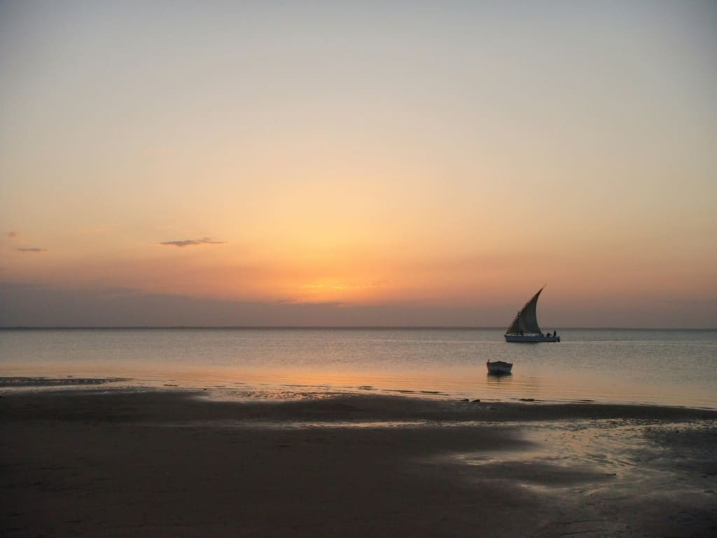 Rejser til Tanzania - Rejser til Zanzibar - Sunset cruise på dhow-båd