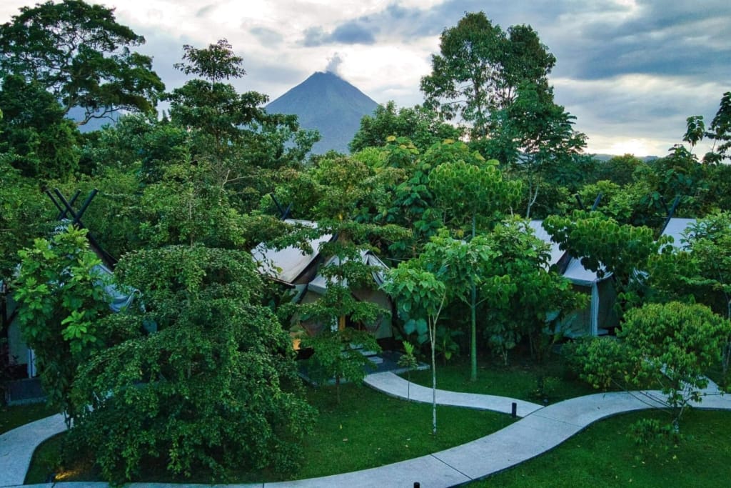 Rejser til Costa Rica - Rejser til Arenal - Bo på Arenal Glamping