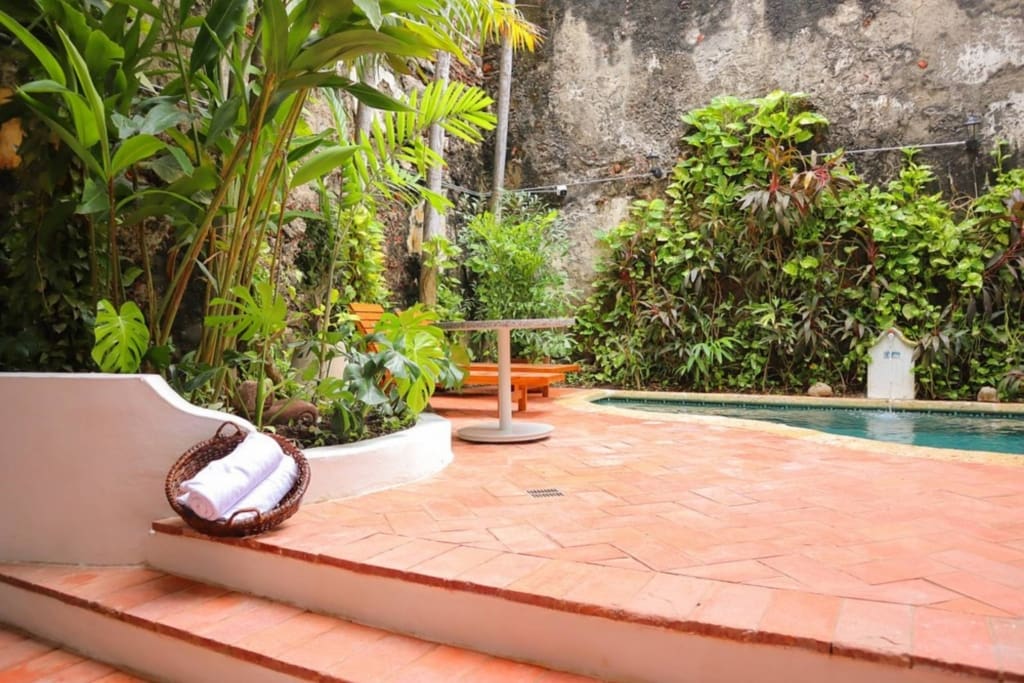 Rejser til Colombia - Hotel La Mantilla - Cartagena