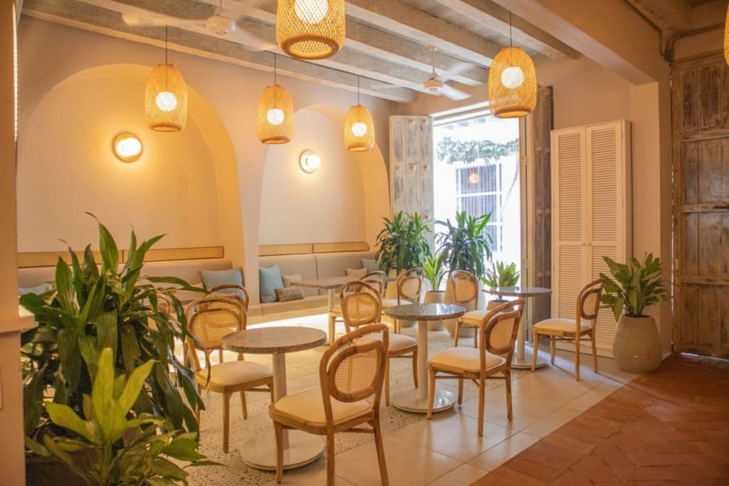 Rejser til Colombia - Hotel La Mantilla - Cartagena