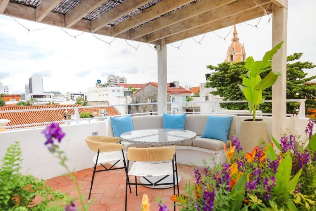 Rejser til Colombia - Hotel La Mantilla - Cartagena