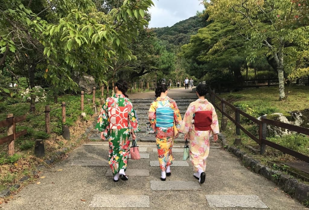 Rejser til Japan, Rejser til Kyoto