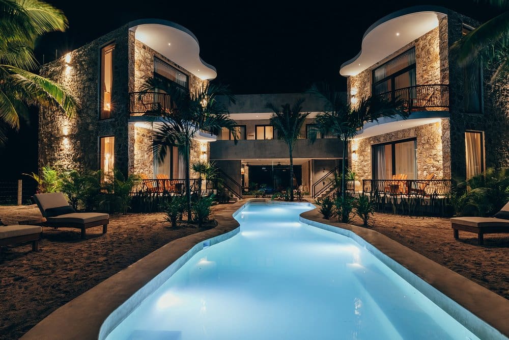 Rejser til Mexico Rejser til El Cuyo Bæredygtigt hotel