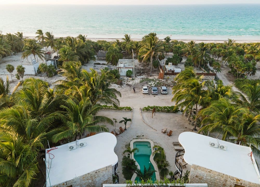 Rejser til Mexico Rejser til El Cuyo Bæredygtigt hotel