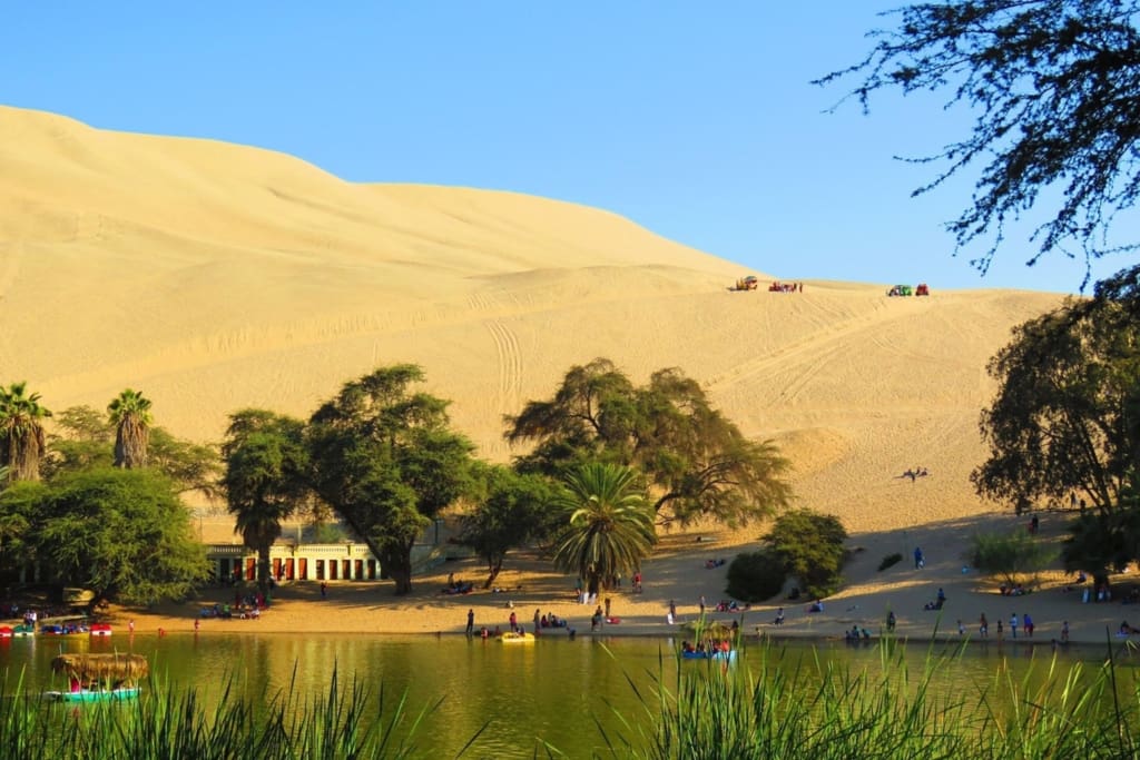 Huacachina Rejser til Peru - Rejser til Lima - Heldagstur til Paracas, Ballestas og Huacachina