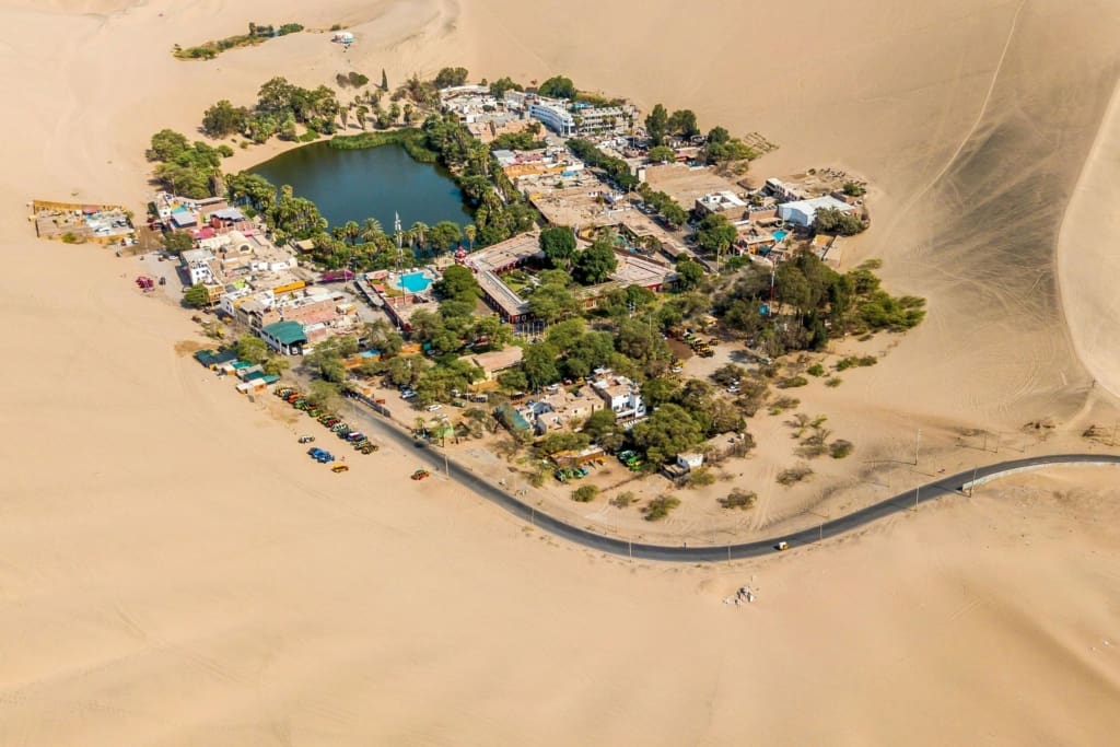 Huacachina Rejser til Peru - Rejser til Lima - Heldagstur til Paracas, Ballestas og Huacachina