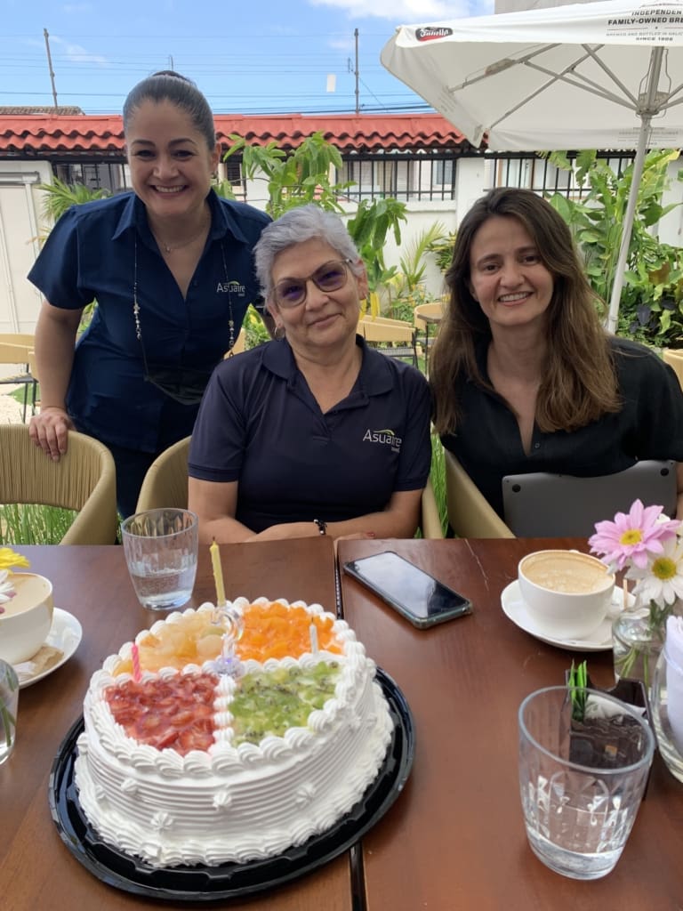 Vores samarbejdspartner i Costa Rica, Cristina og Jaime